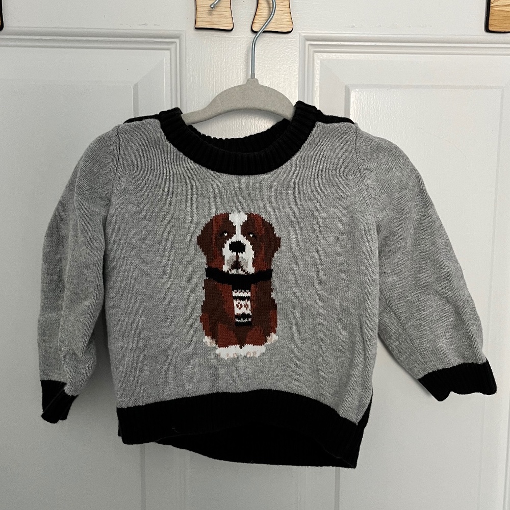 Janie and Jack dog sweater